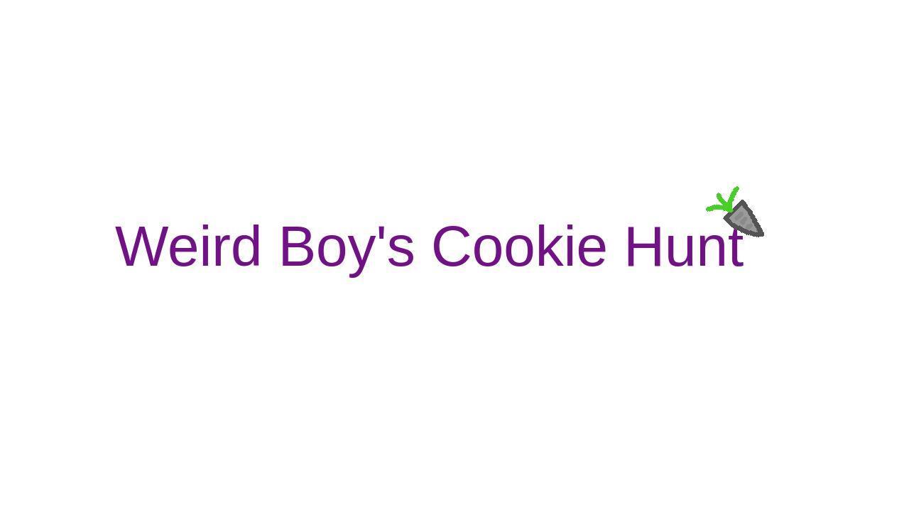 Portada de Weird Boy's Cookie Hunt