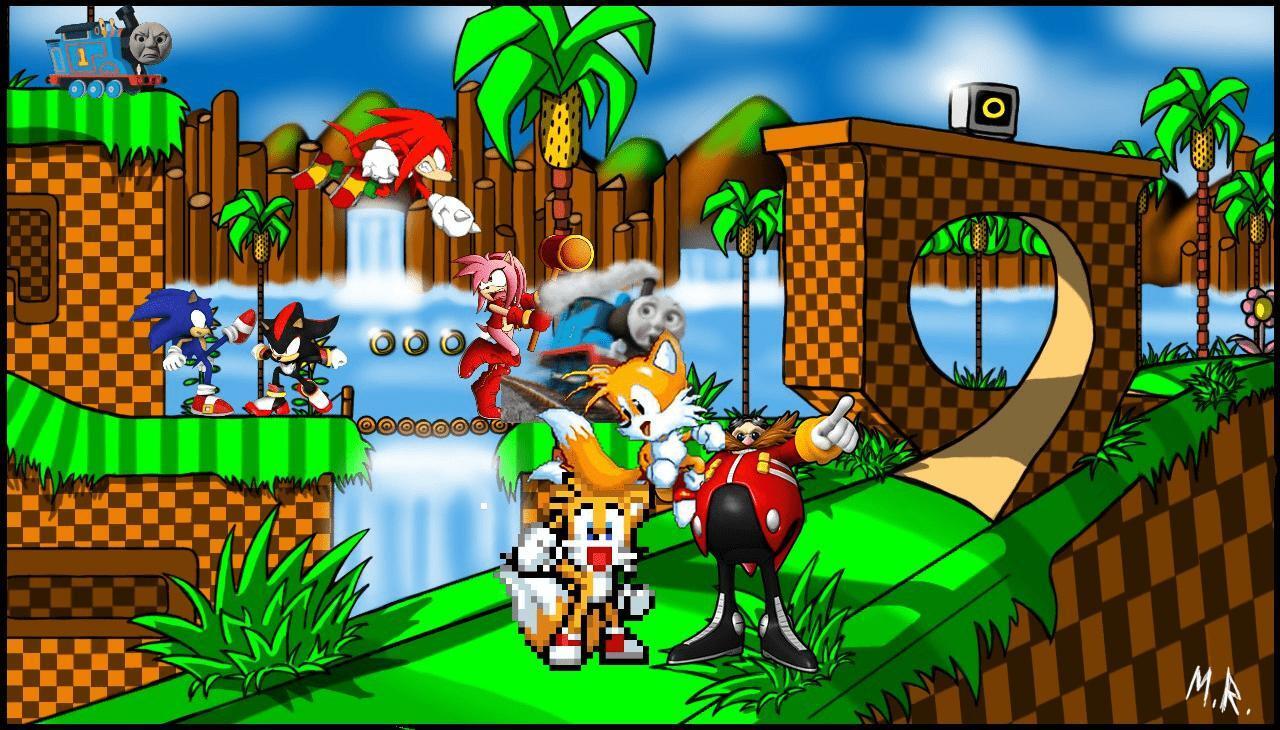 Portada de The Tails Show Fighters