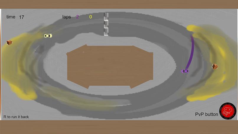 Portada de 2 player car drift game