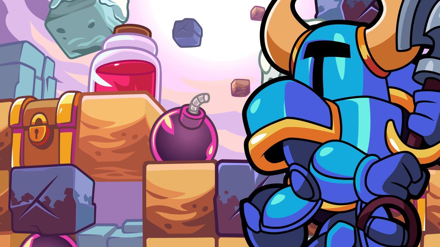 Portada de Shovel Knight Pocket Dungeon