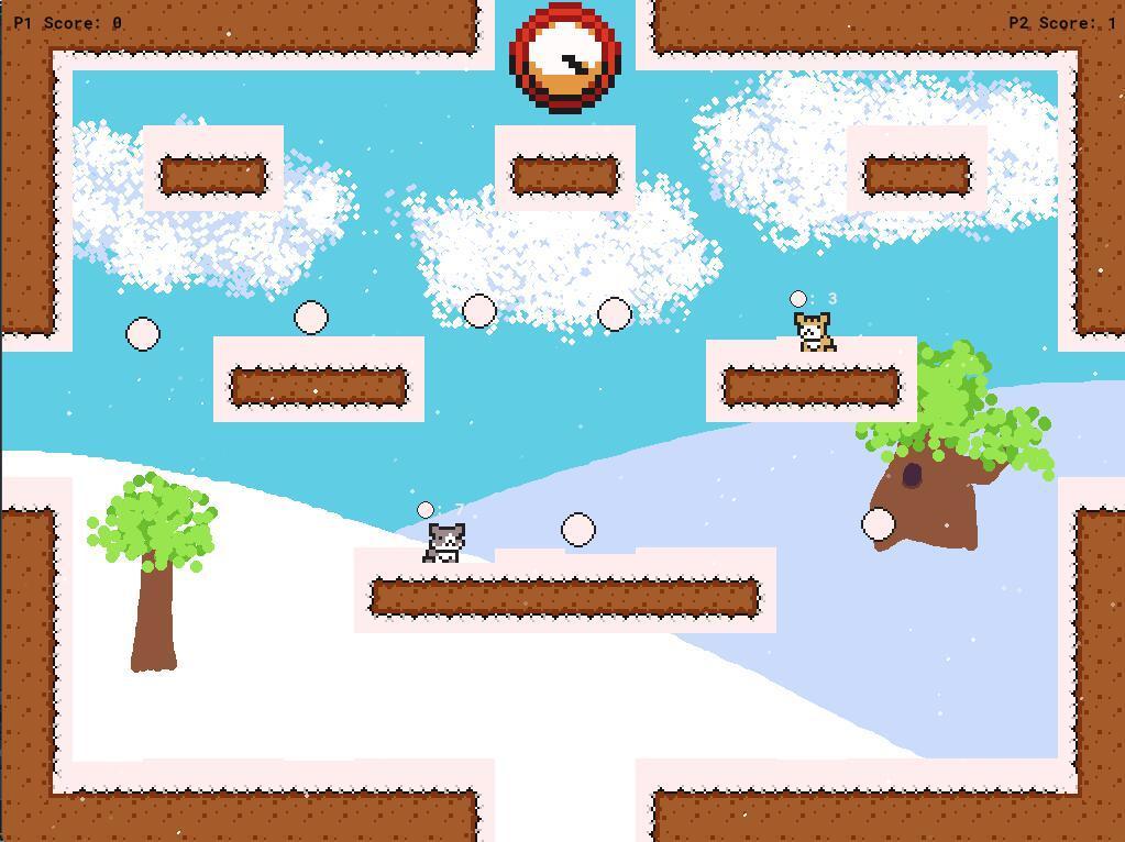 Portada de Snowball fight (Mr. Kitkat)