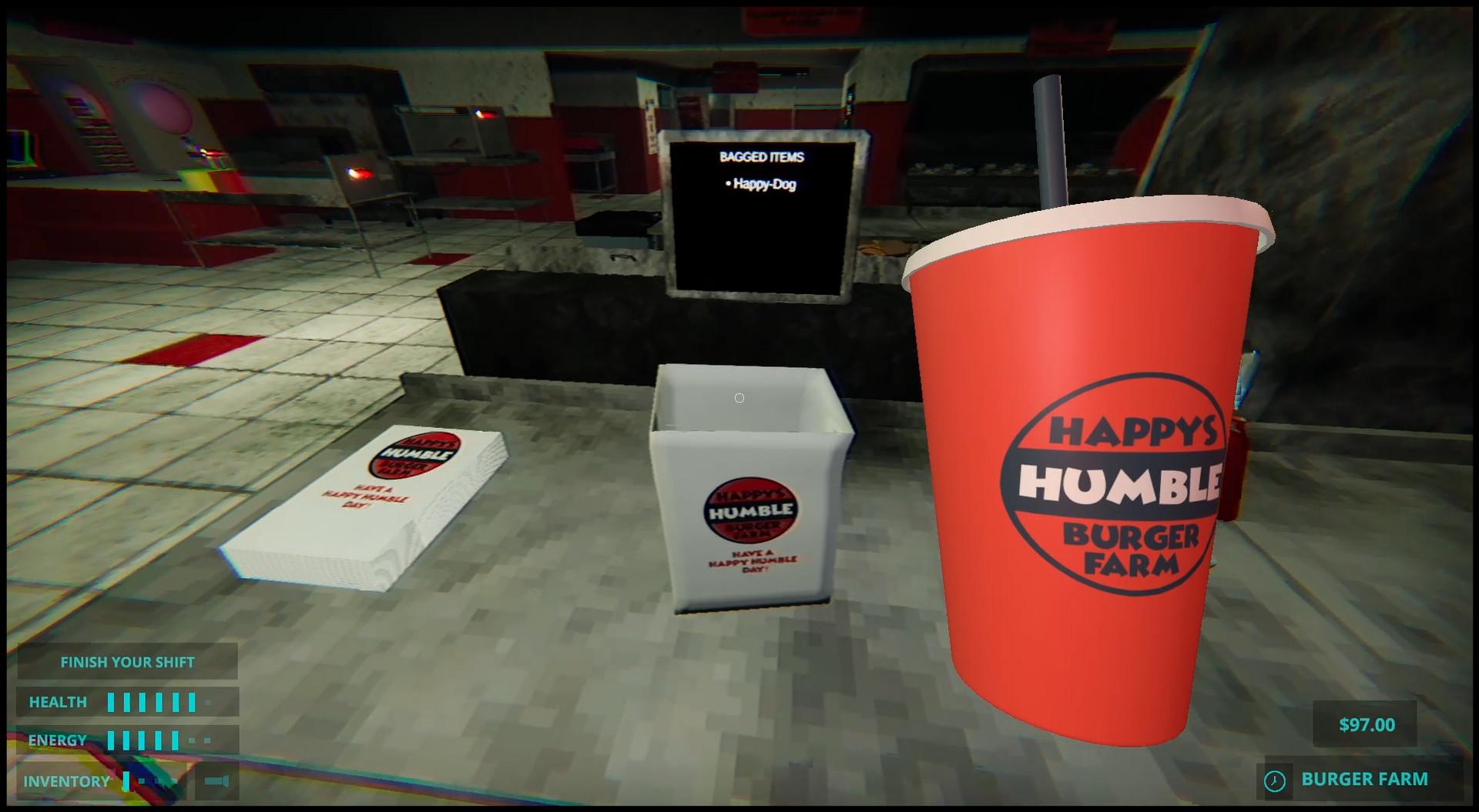Portada de Happy's Humble Burger Farm
