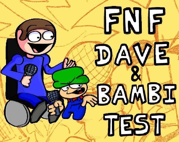 Portada de FNF Dave & Bambi Test