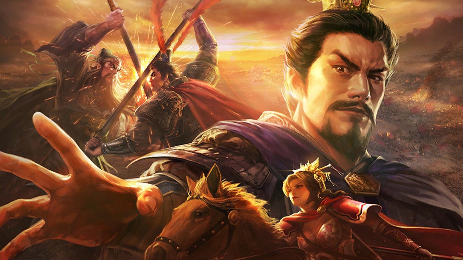 Portada de Romance of the Three Kingdoms Hadou