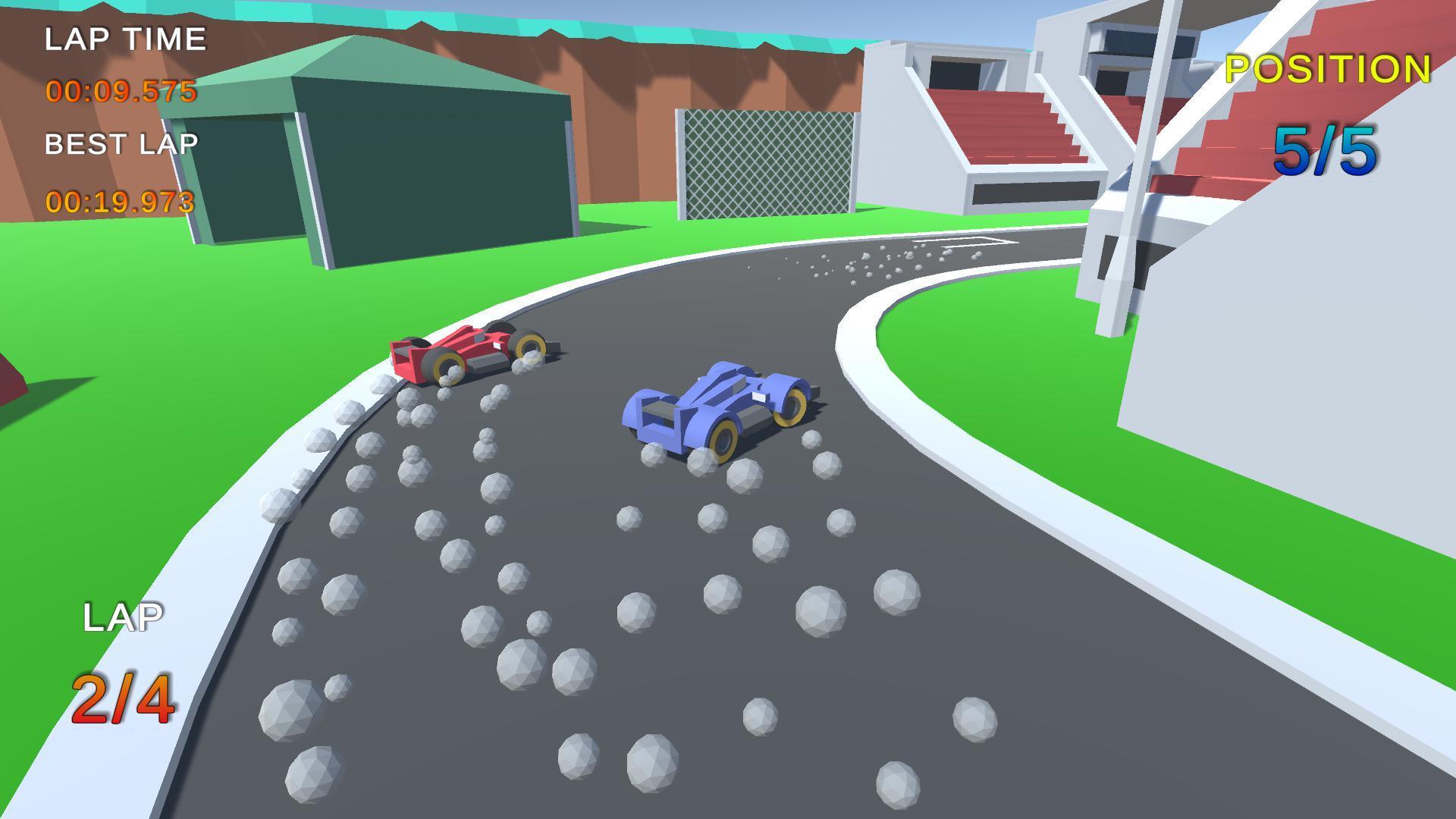 Portada de Arcade Racing Game