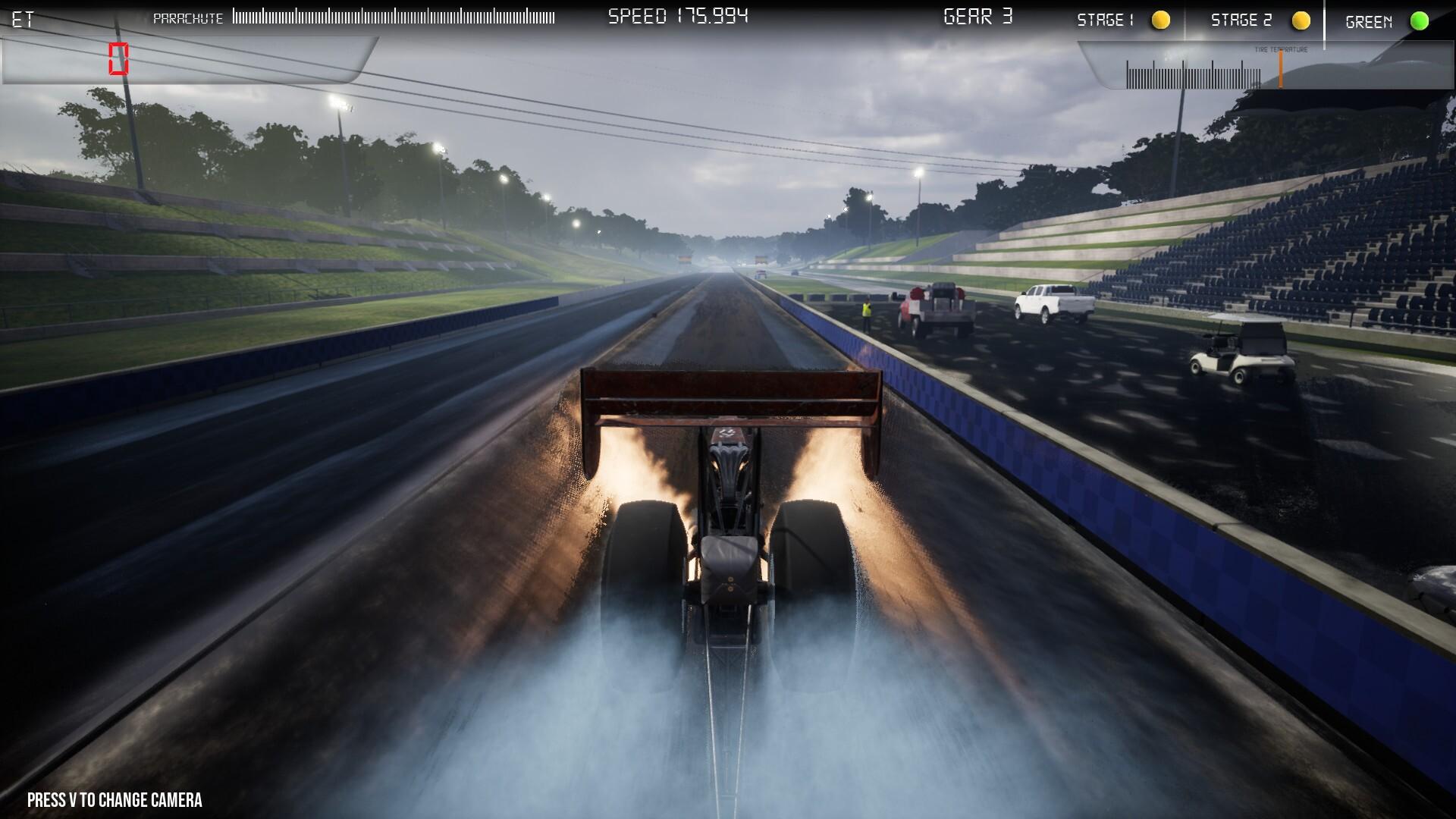Portada de Drag Battle Top Fuel