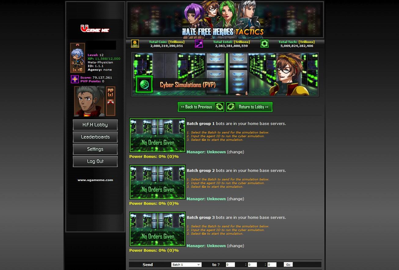 Portada de Hate Free Heroes Tactics: Strategy Building MMO