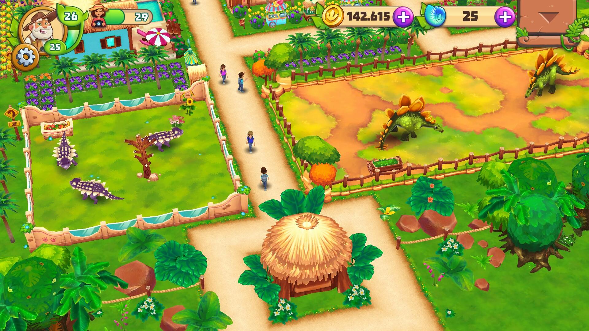 Portada de Dinosaur Park – Primeval Zoo