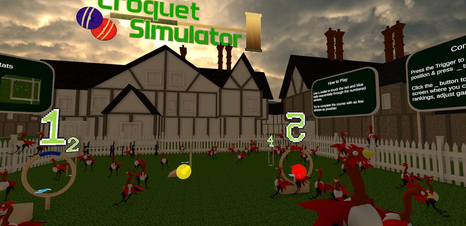 Portada de Croquet Simulator VR