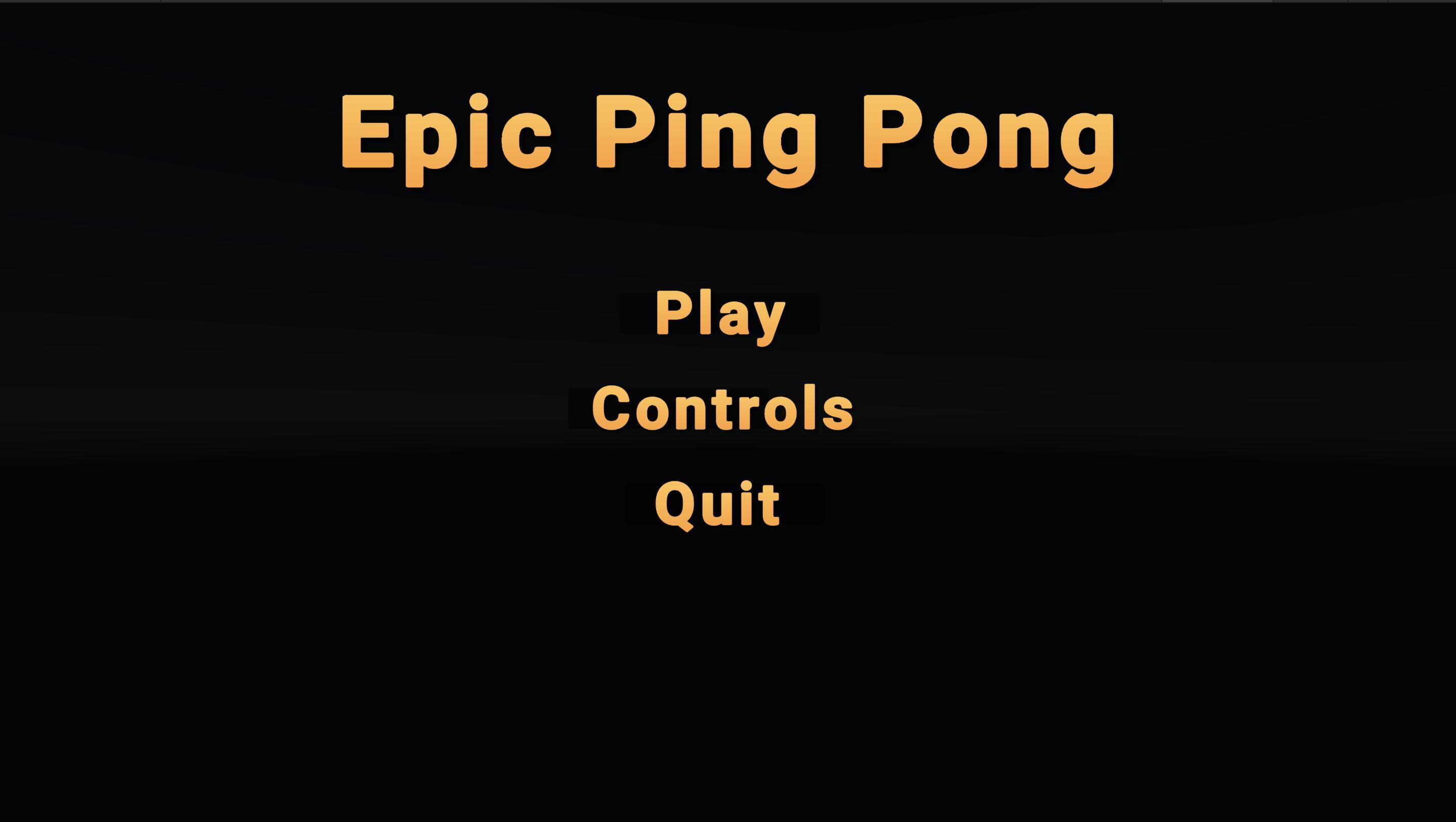Portada de Epic Ping Pong