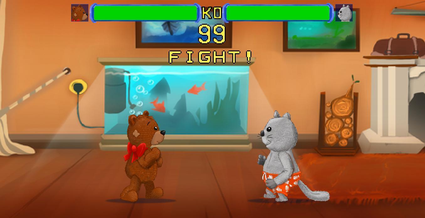 Portada de Soft toys fighting