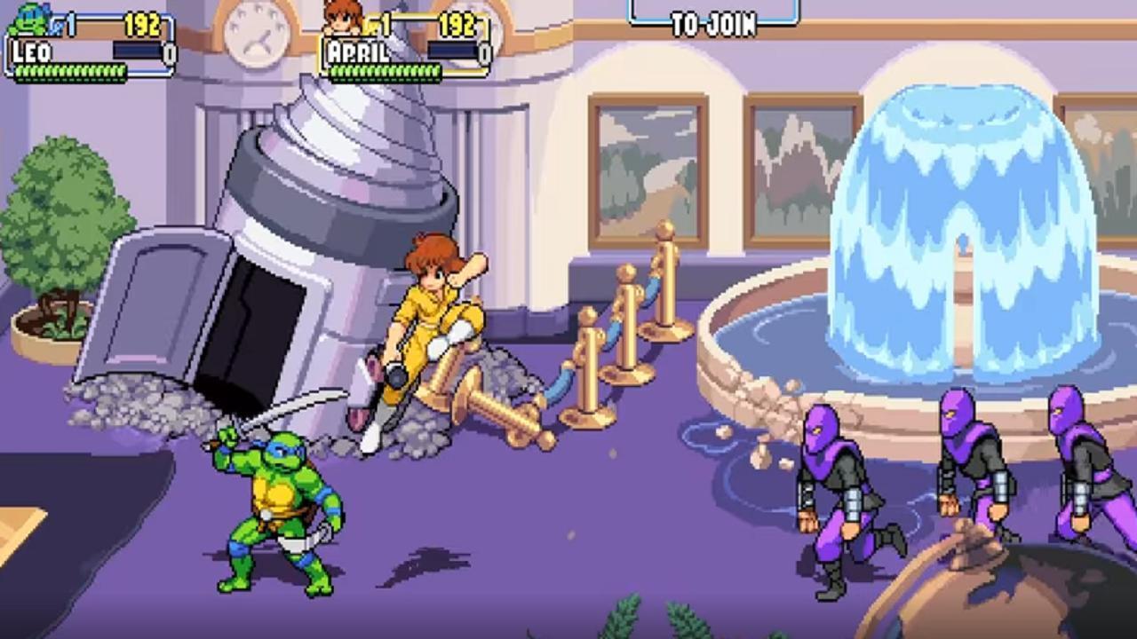 Portada de Turtles pixel fighting