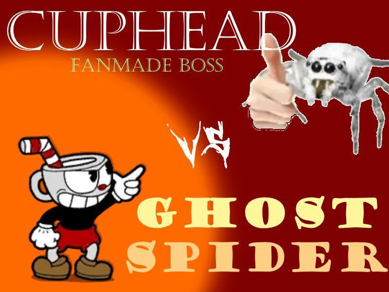 Portada de Cuphead Boss (Fanmade Boss) vs Ghost-Spider