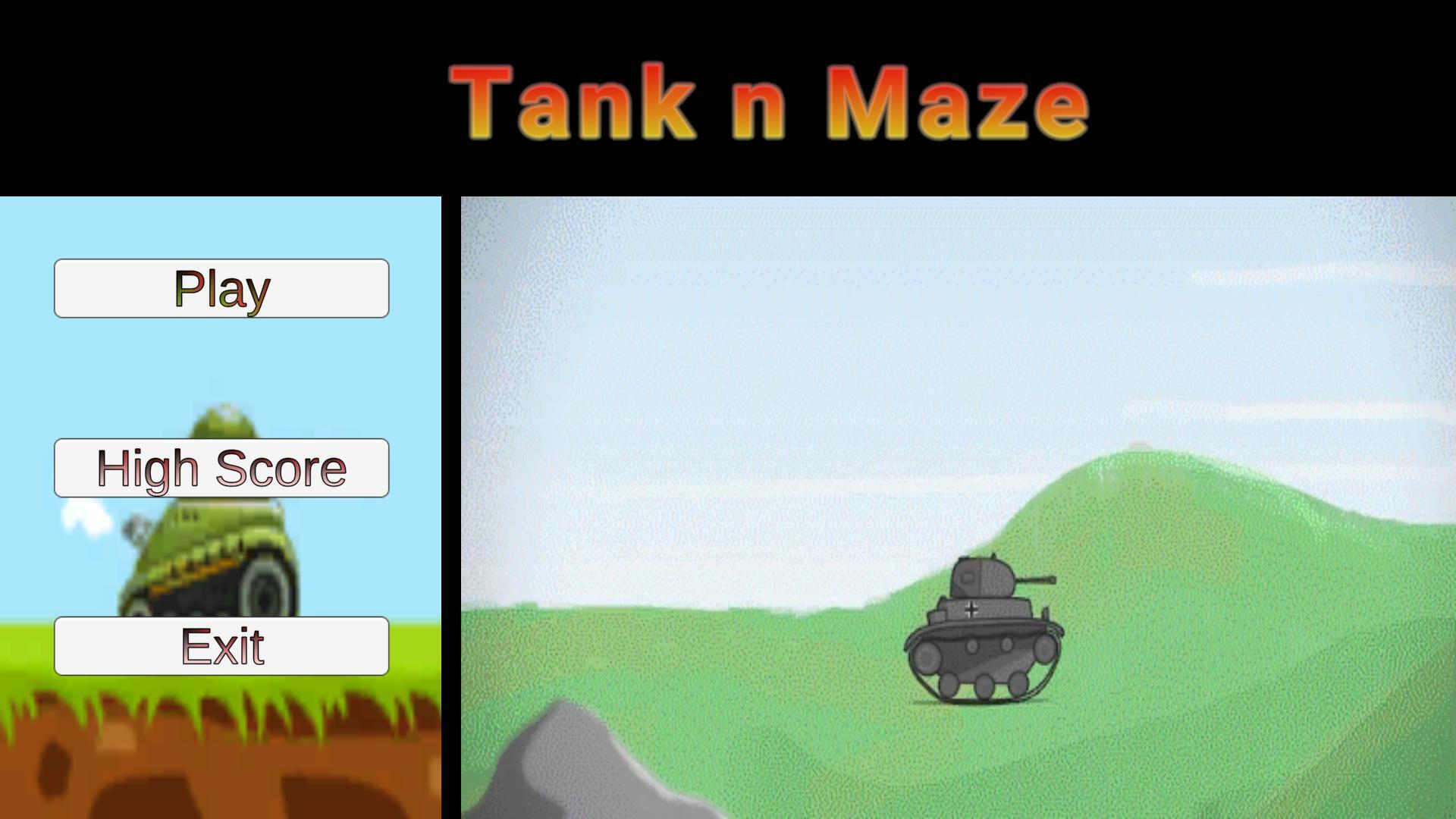 Portada de Tank n' Maze