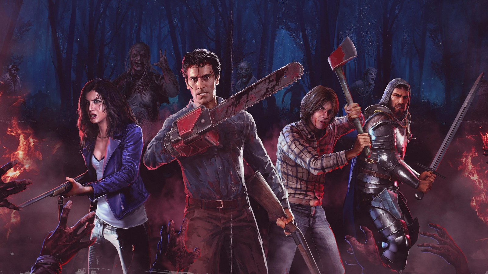 Portada de Evil Dead: The Game