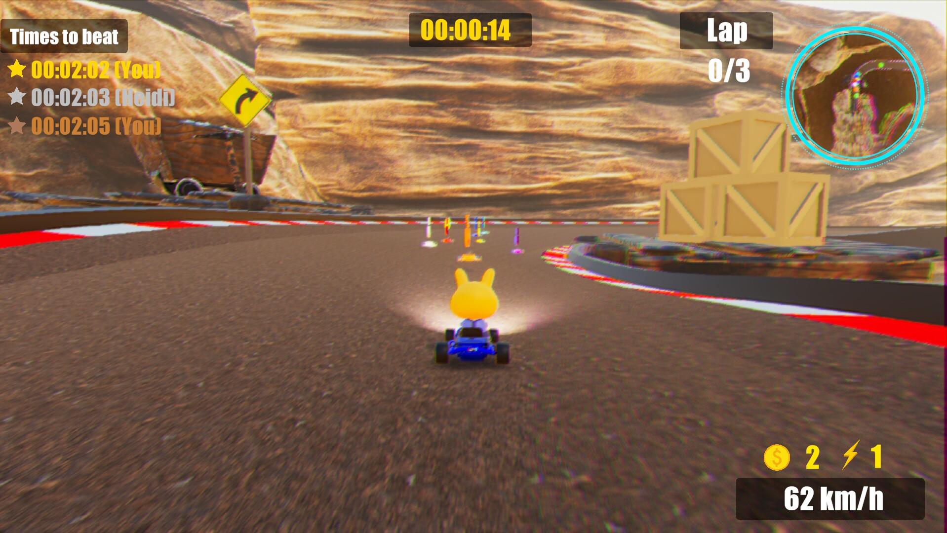 Portada de Retro Karting 22