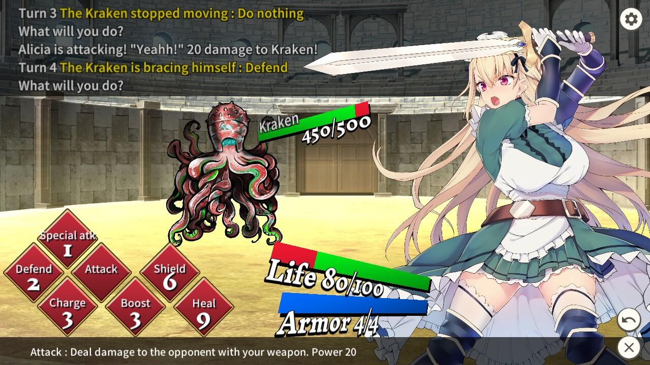 Portada de Maid Knight Alicia
