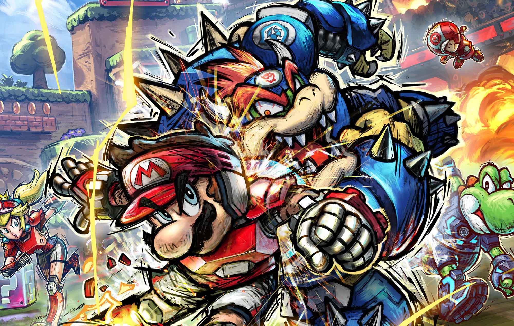 Portada de Mario Strikers: Battle League