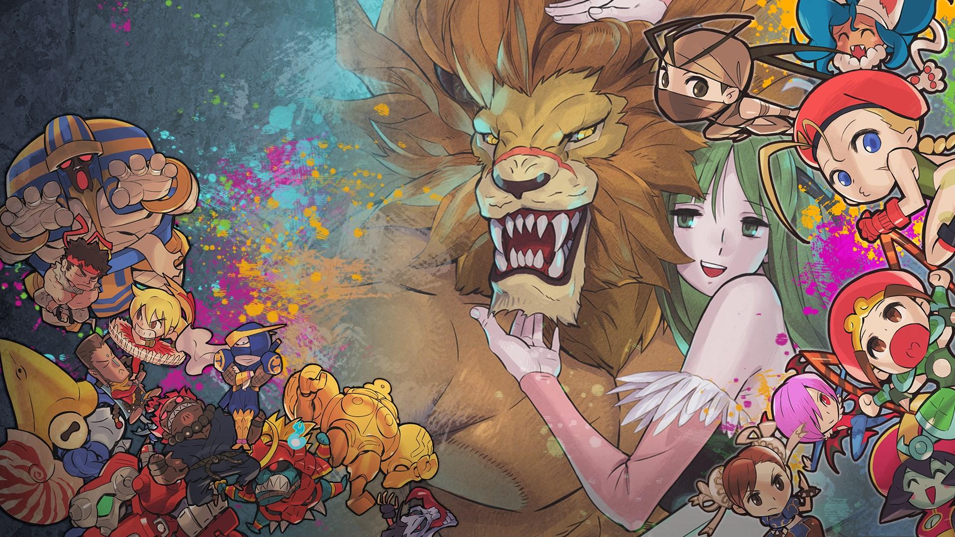 Portada de Capcom Fighting Collection