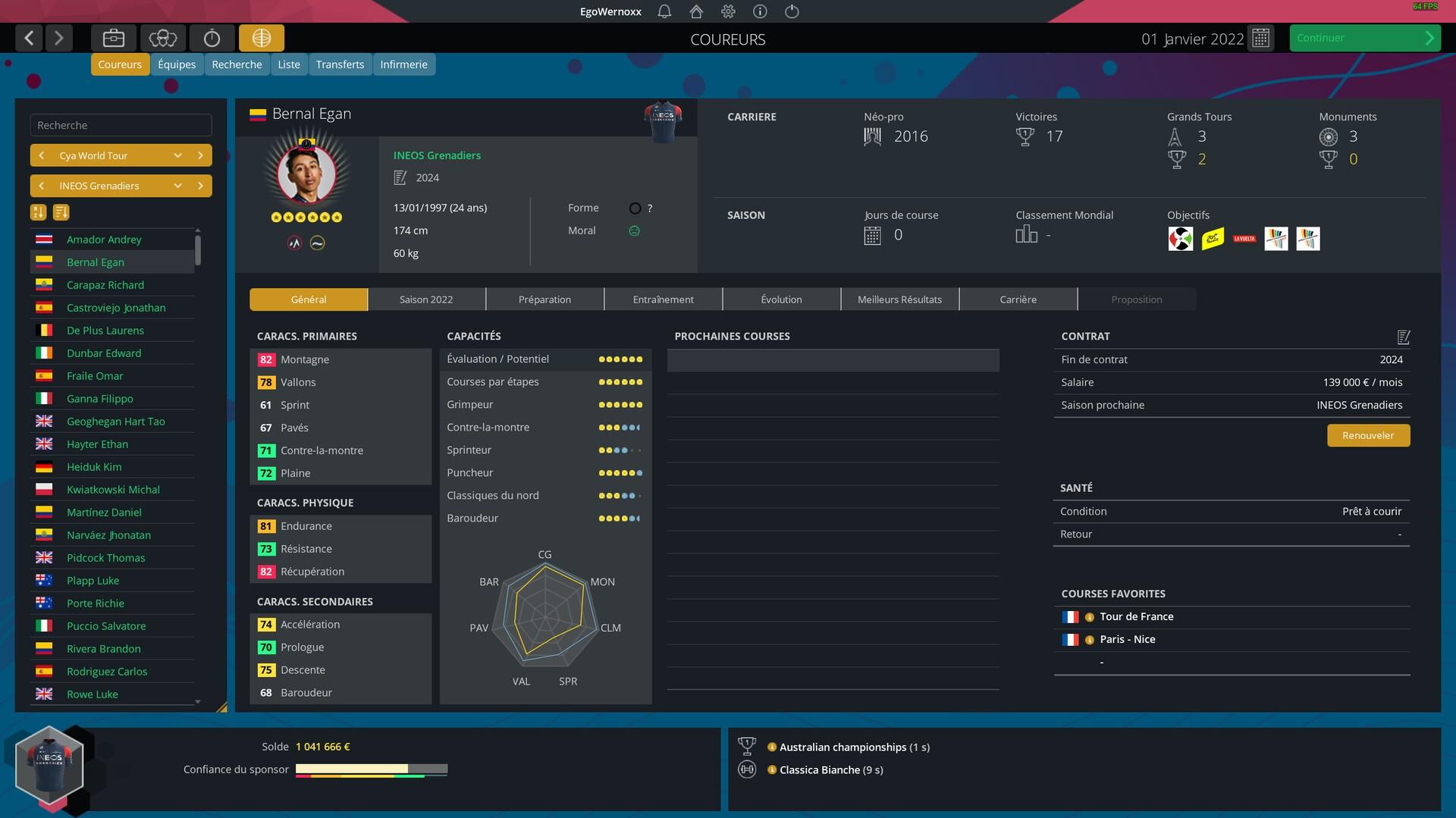Portada de Pro Cycling Manager 2022