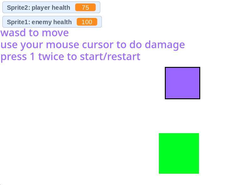 Portada de scratch game early prototype