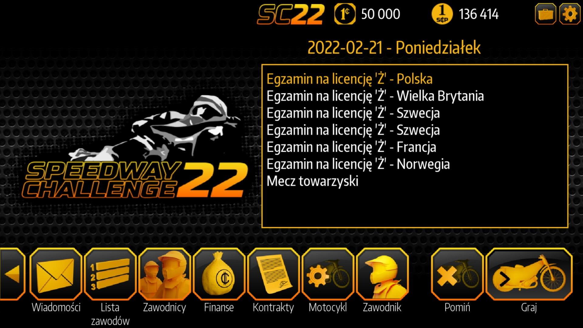 Portada de Speedway Challenge 2022