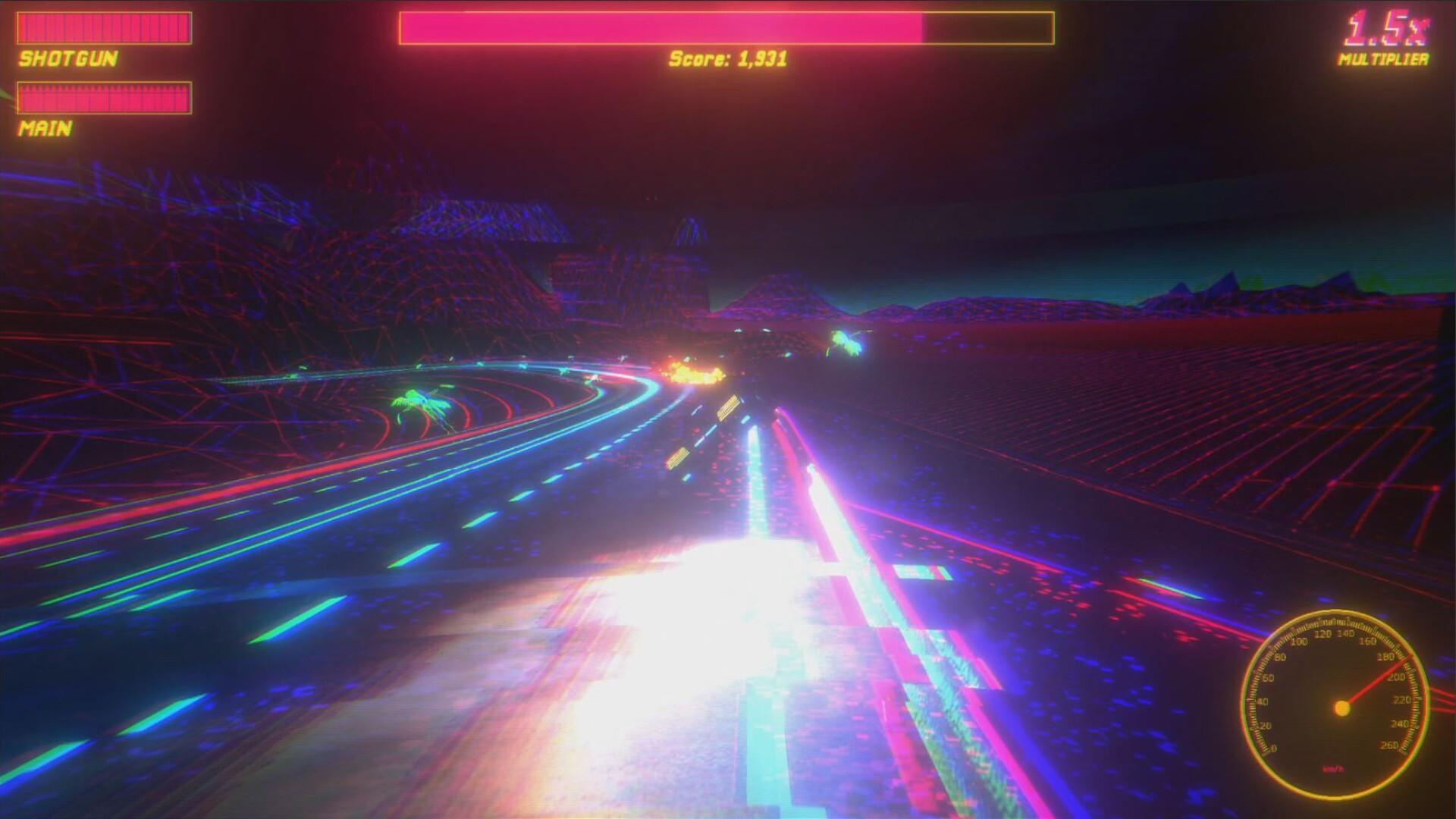 Portada de Synthwave FURY