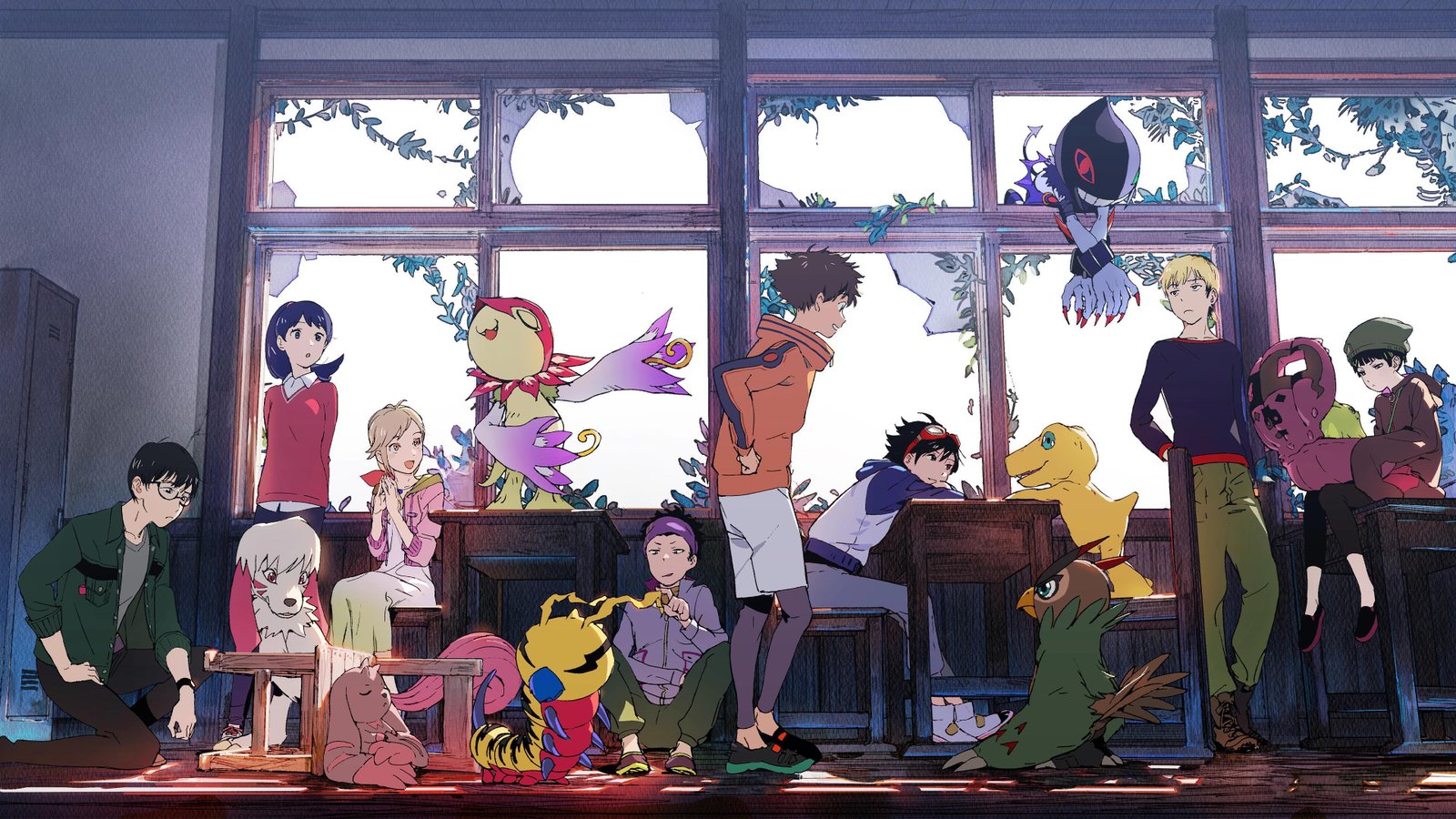 Portada de Digimon Survive