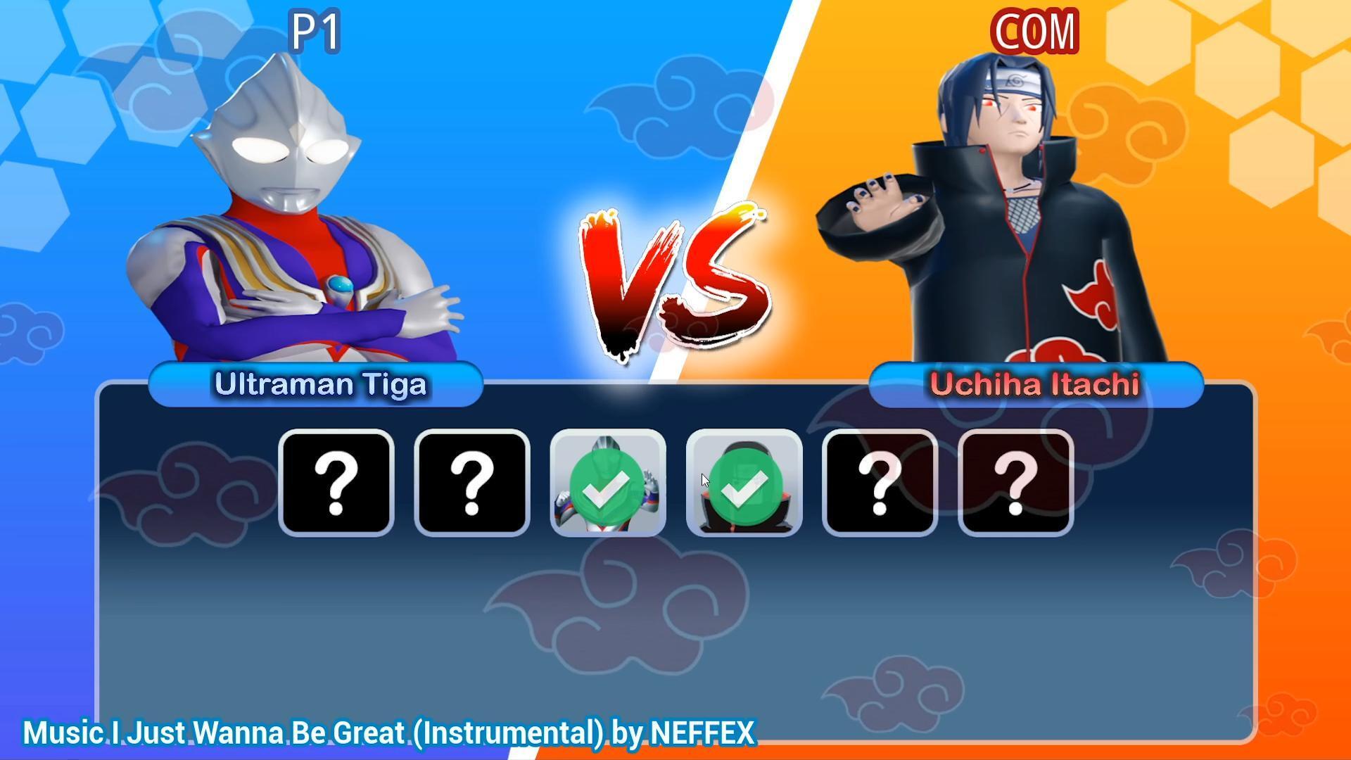 Portada de Ultraman VS Akatsuki Fanmade Game JUST FOR FUN :D