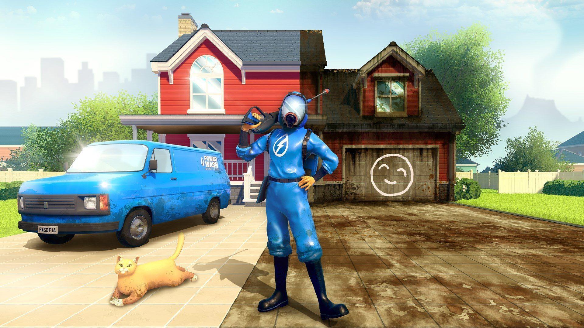 Portada de PowerWash Simulator