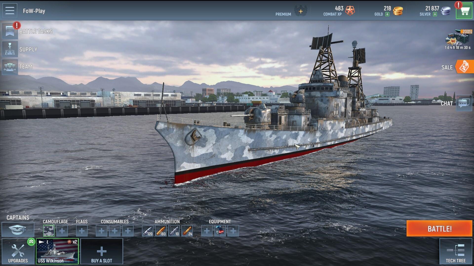 Portada de Force of Warships: Battleship Games