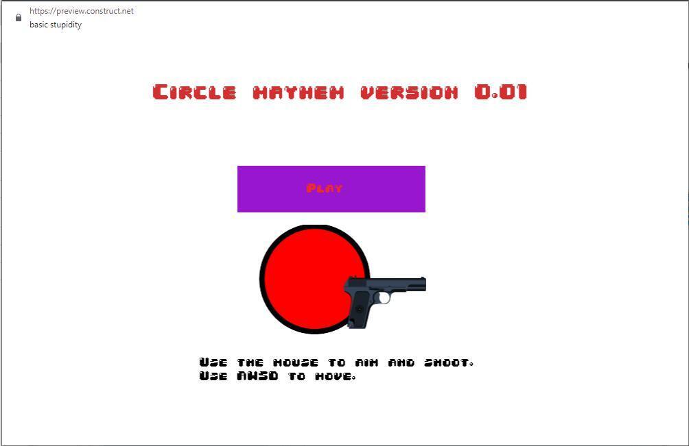 Portada de Circle mayhem version 0.01