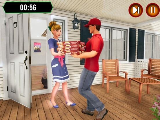 Portada de Good Pizza Food Delivery Boy