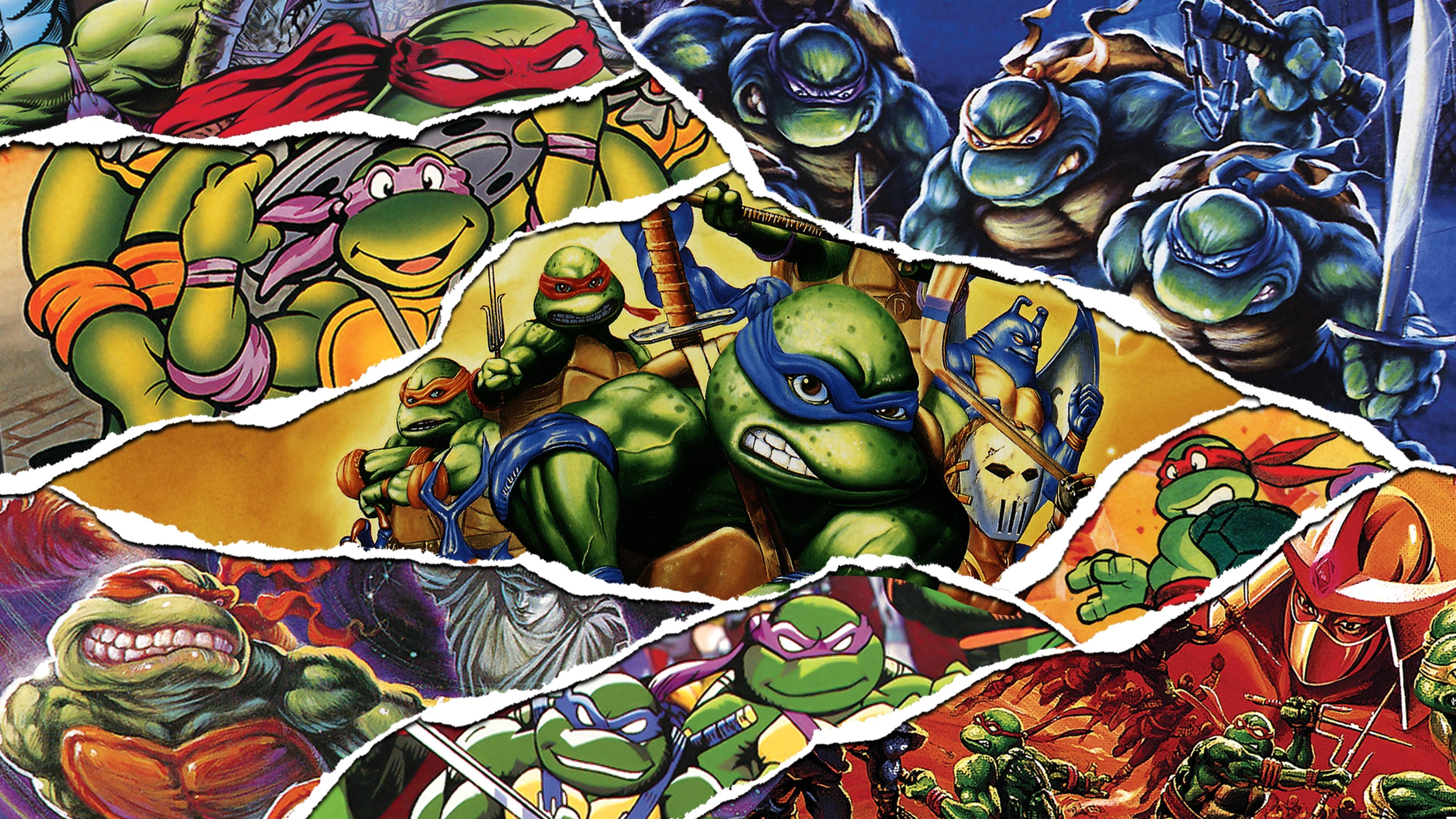 Portada de Teenage Mutant Ninja Turtles: The Cowabunga Collection