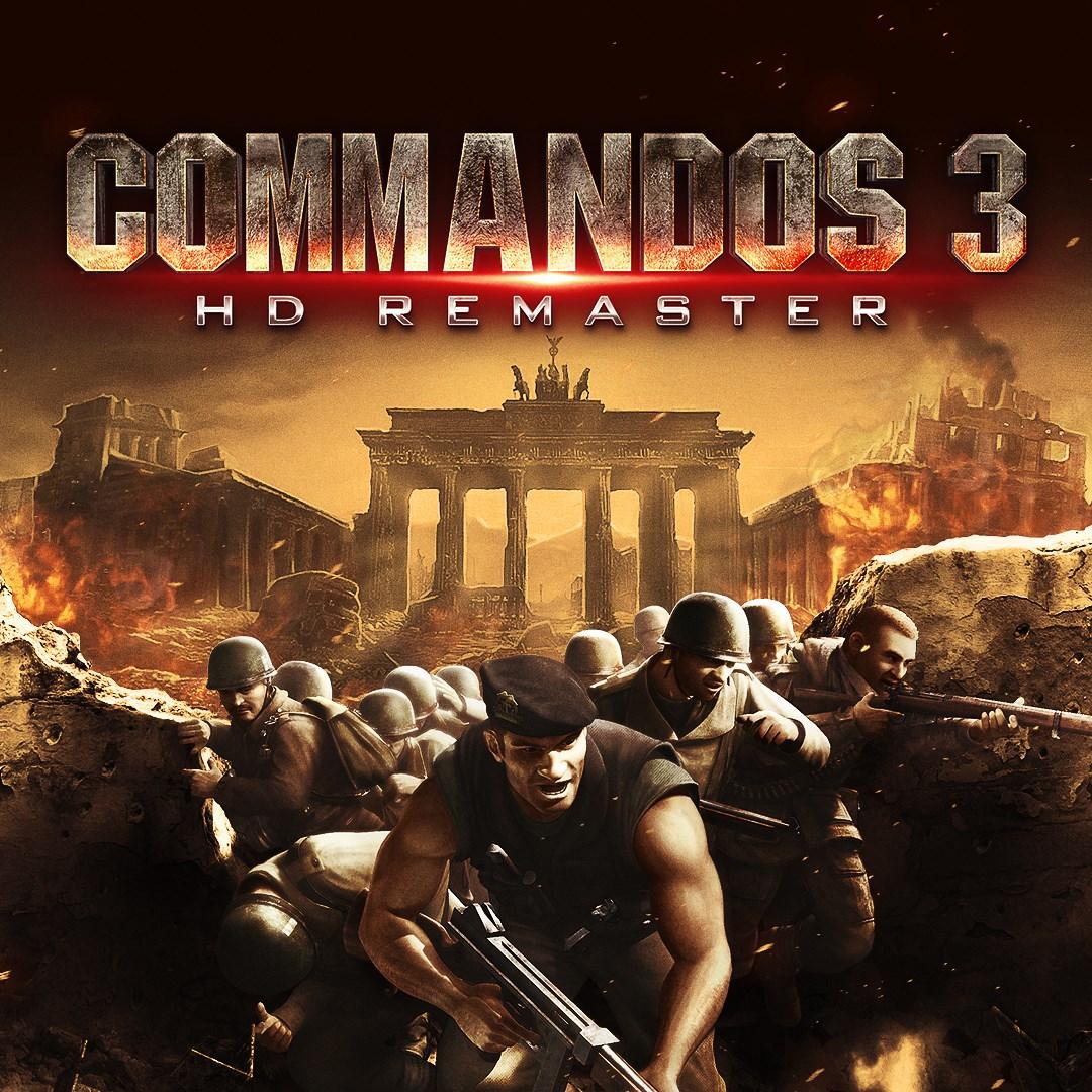 Portada de Commandos 3 - HD Remaster