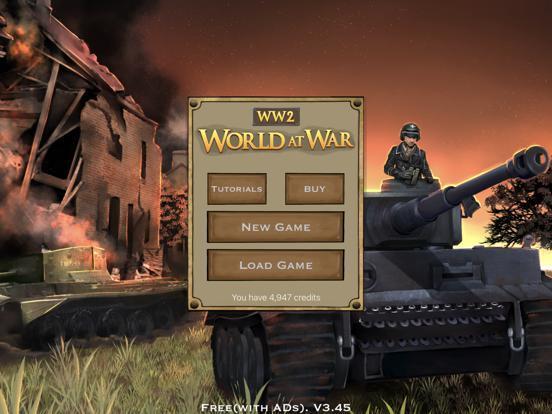 Portada de World at War WW2