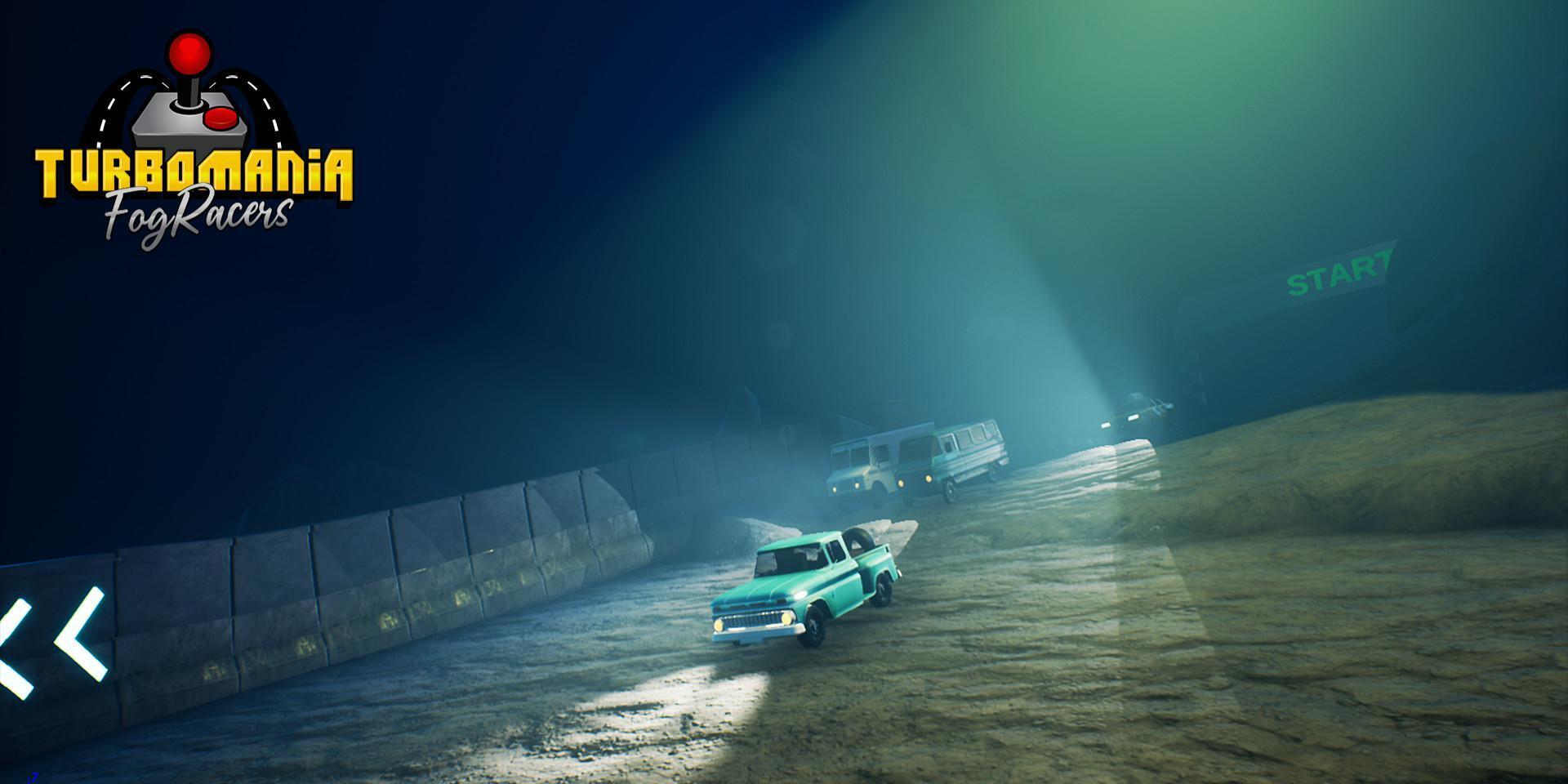 Portada de TurboMania Fog Racers (itch)