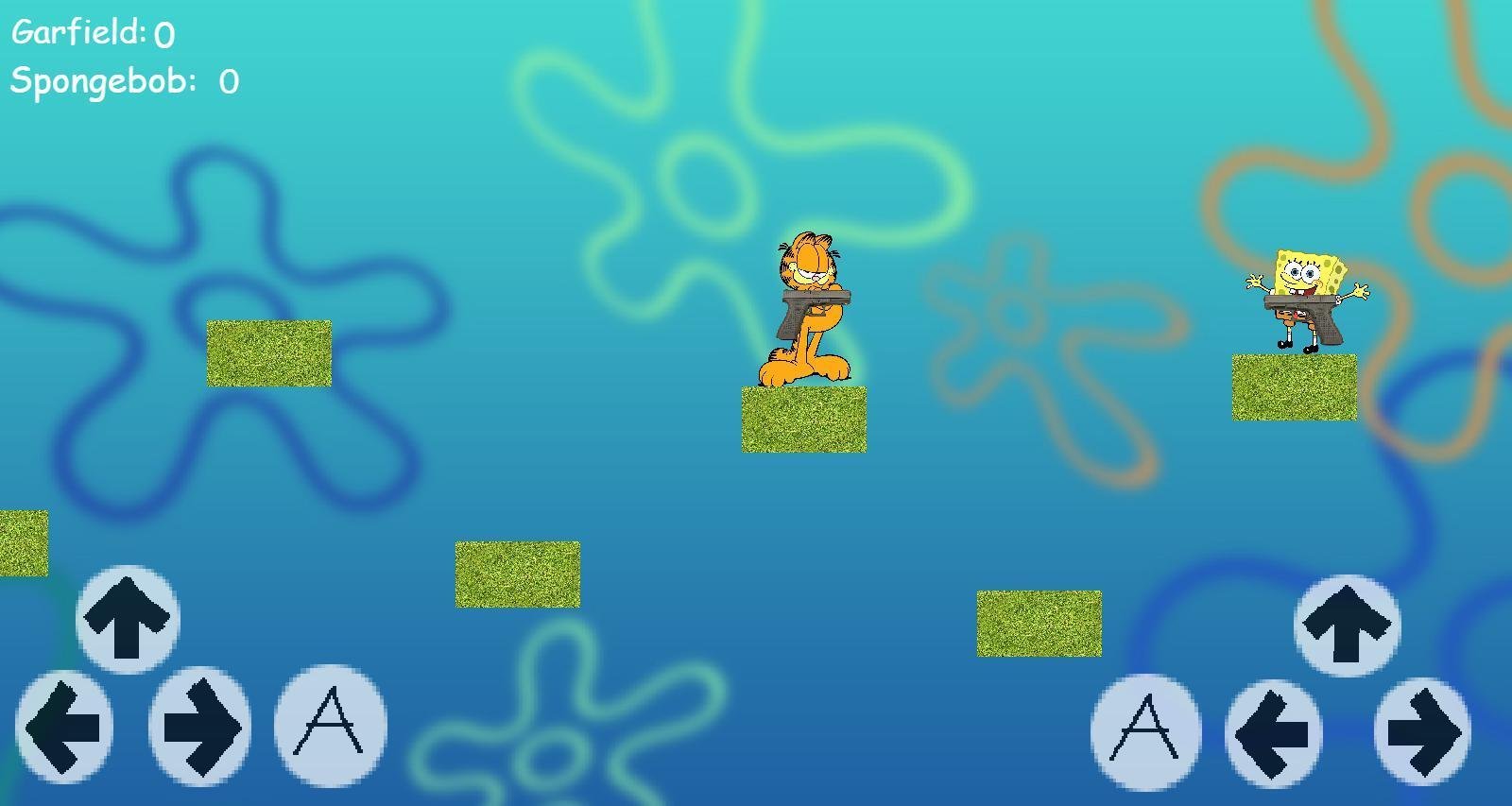 Portada de Spongebob VS Garfield: A DEATH WITH A TRUTH: MOBILE VERSION!