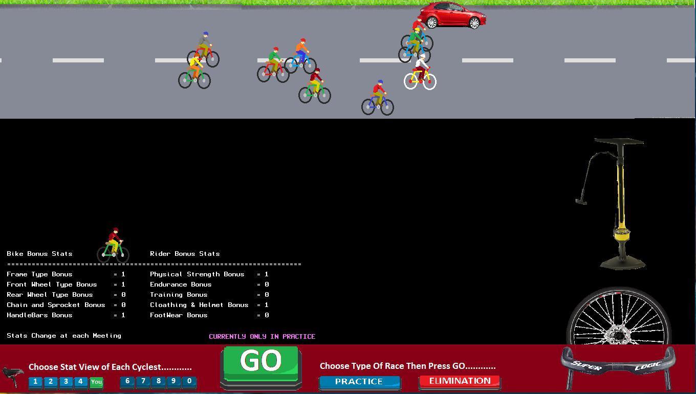 Portada de Time Waster Cycle Race Simulator