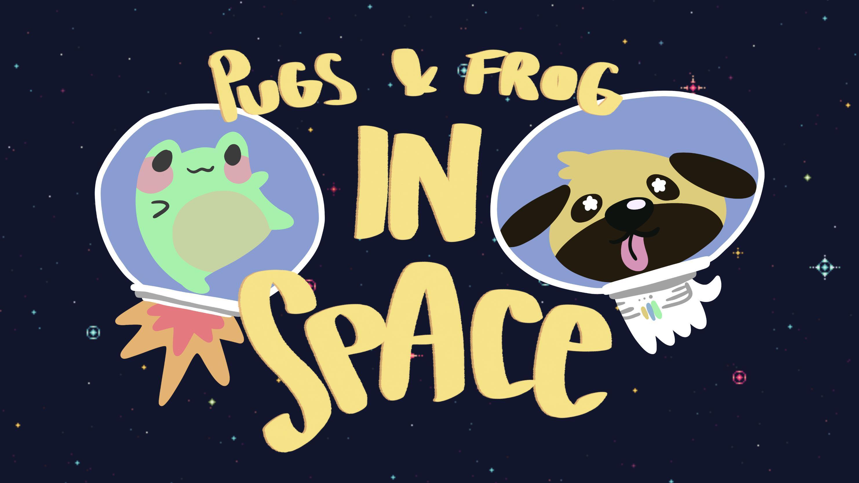 Portada de Pugs & Frog In Space