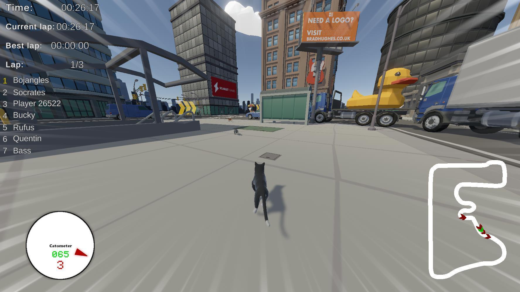 Portada de Zoomies! Cat Racing