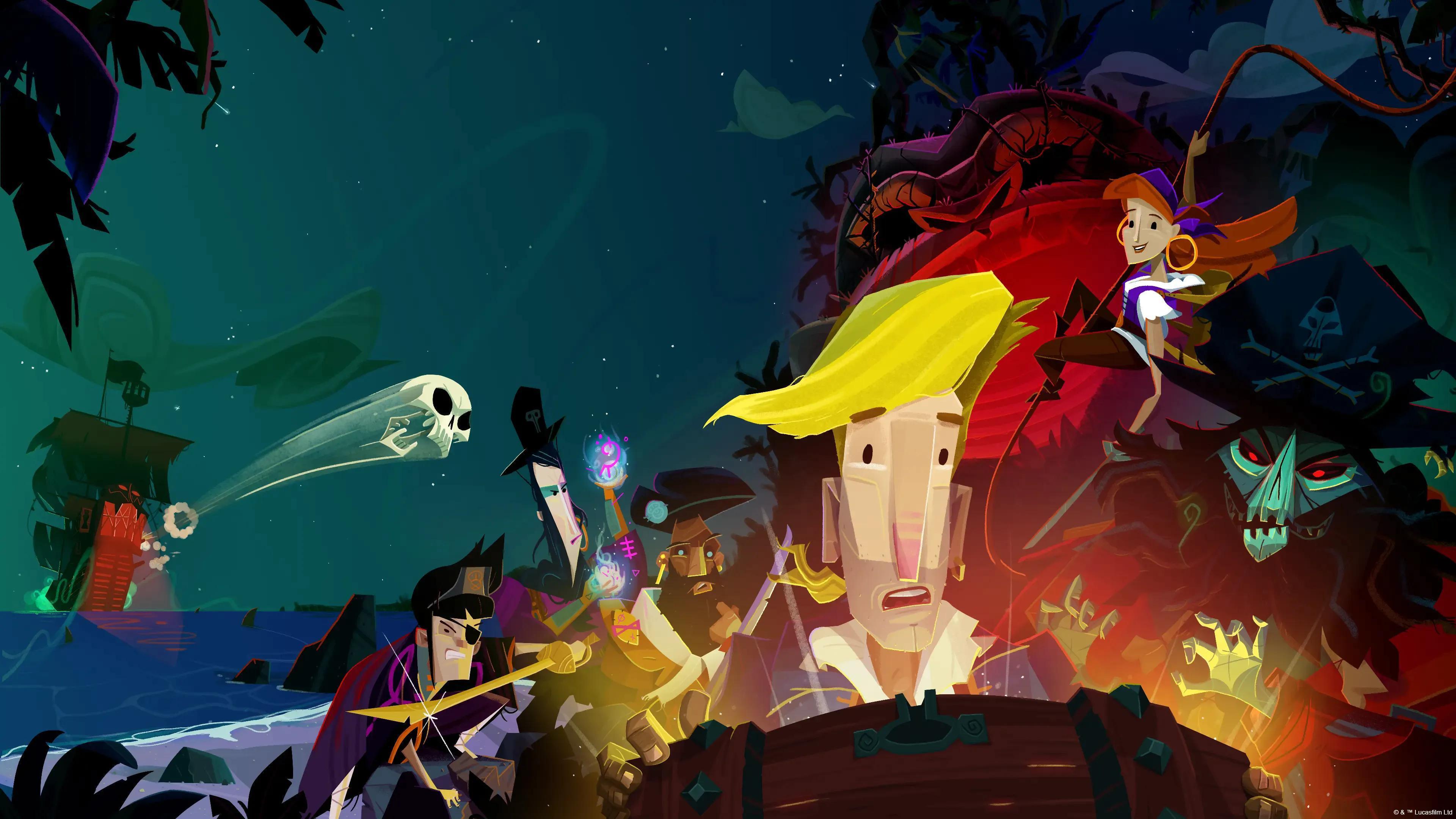 Portada de Return to Monkey Island