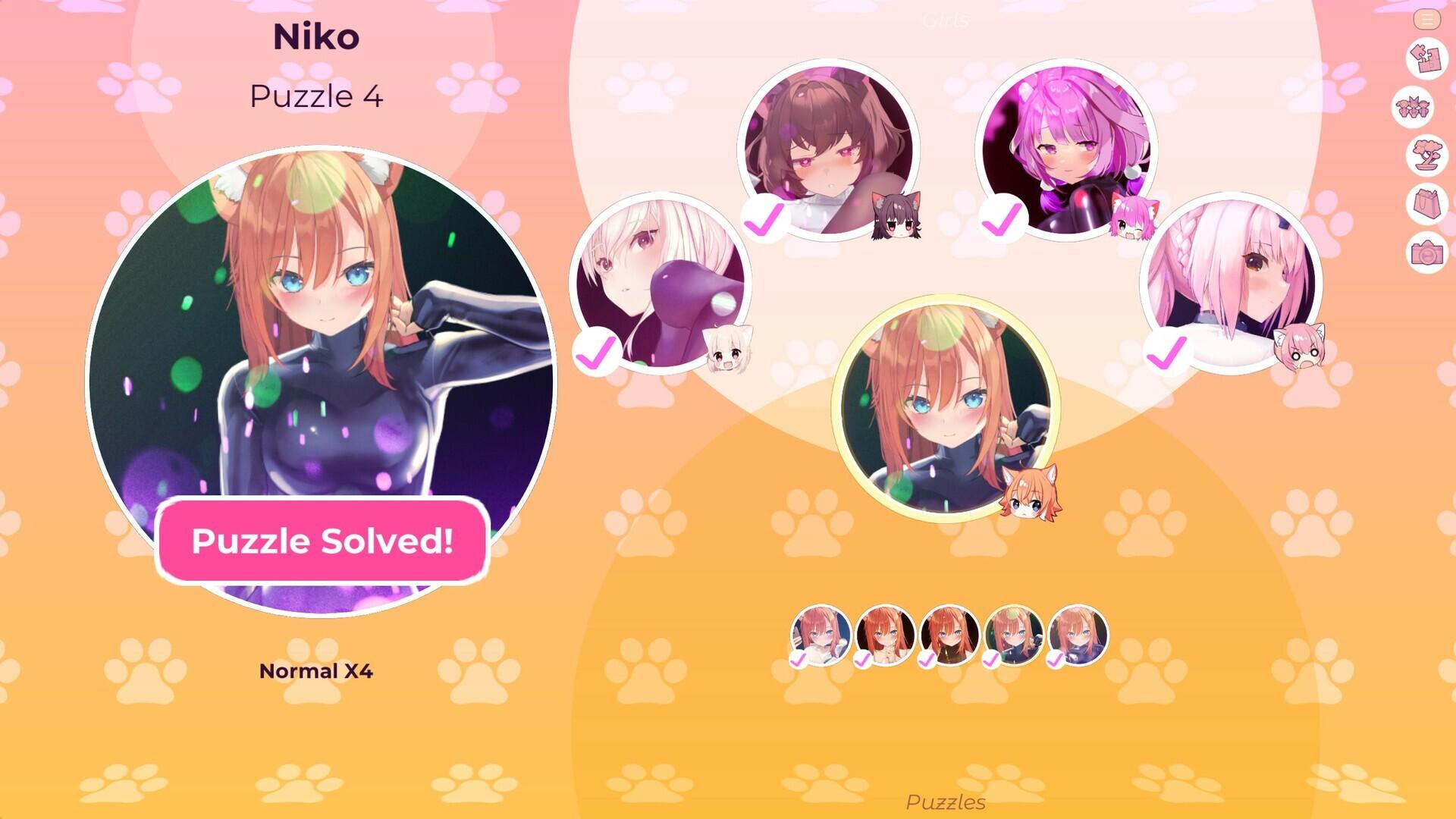 Portada de Mosaique Neko Waifus 5
