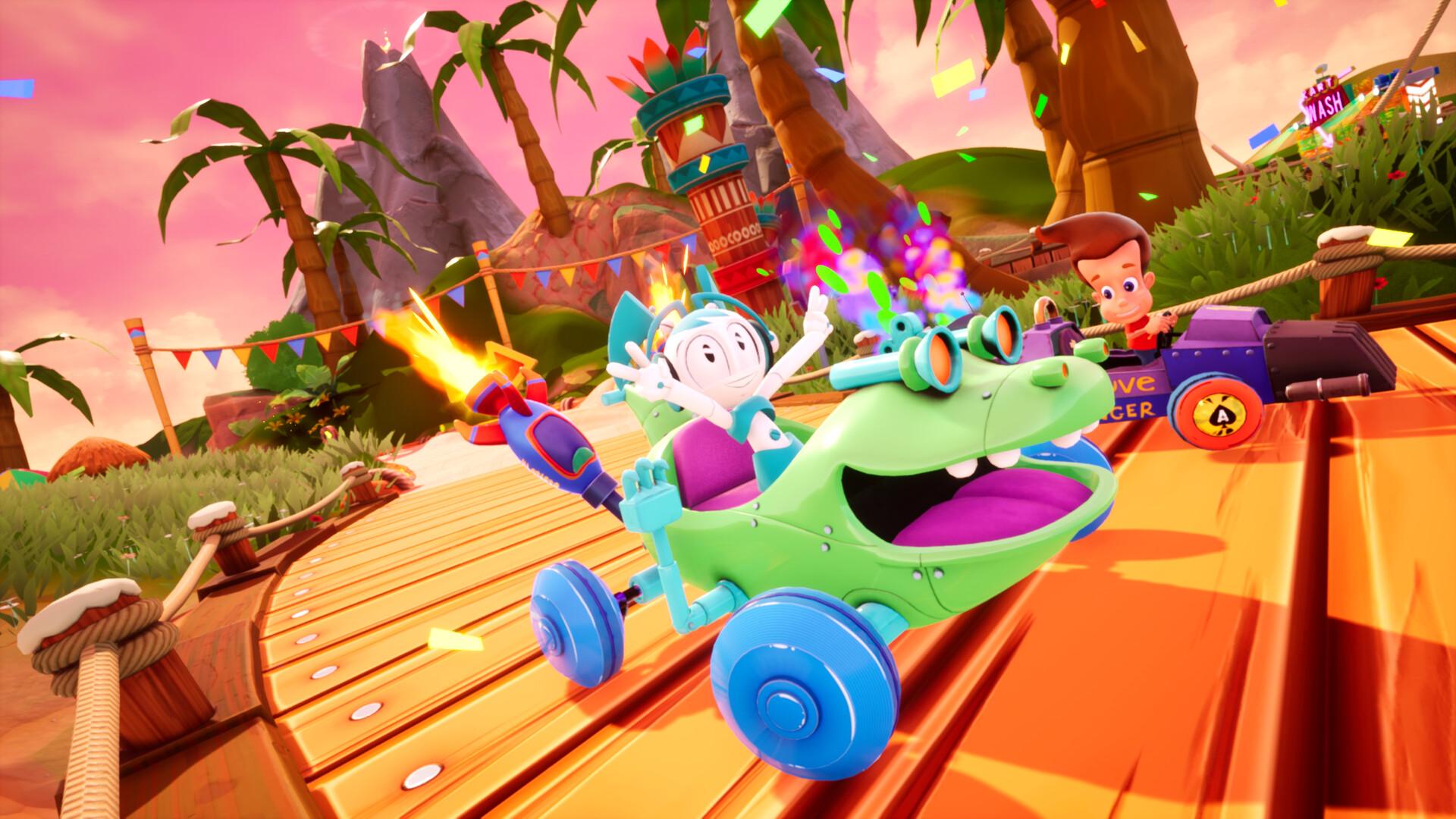 Portada de Nickelodeon Kart Racers 3: Slime Speedway