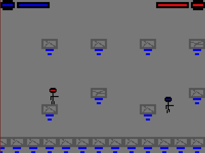 Portada de fighting game (for a game jam)