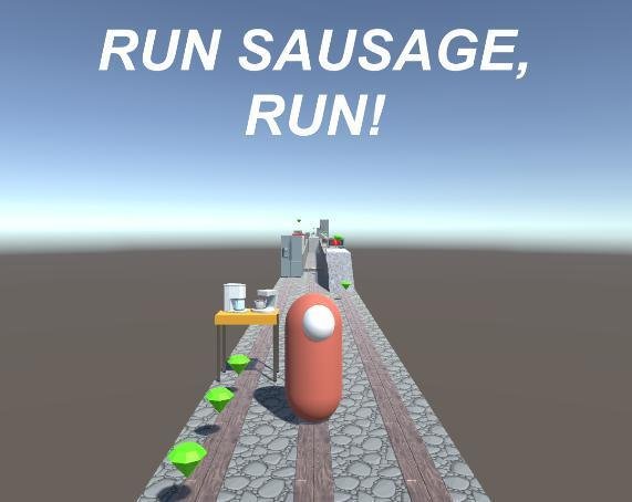 Portada de Run Sausage, Run!