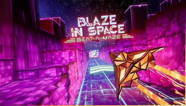 Portada de Blaze in Space: Beat a-Maze