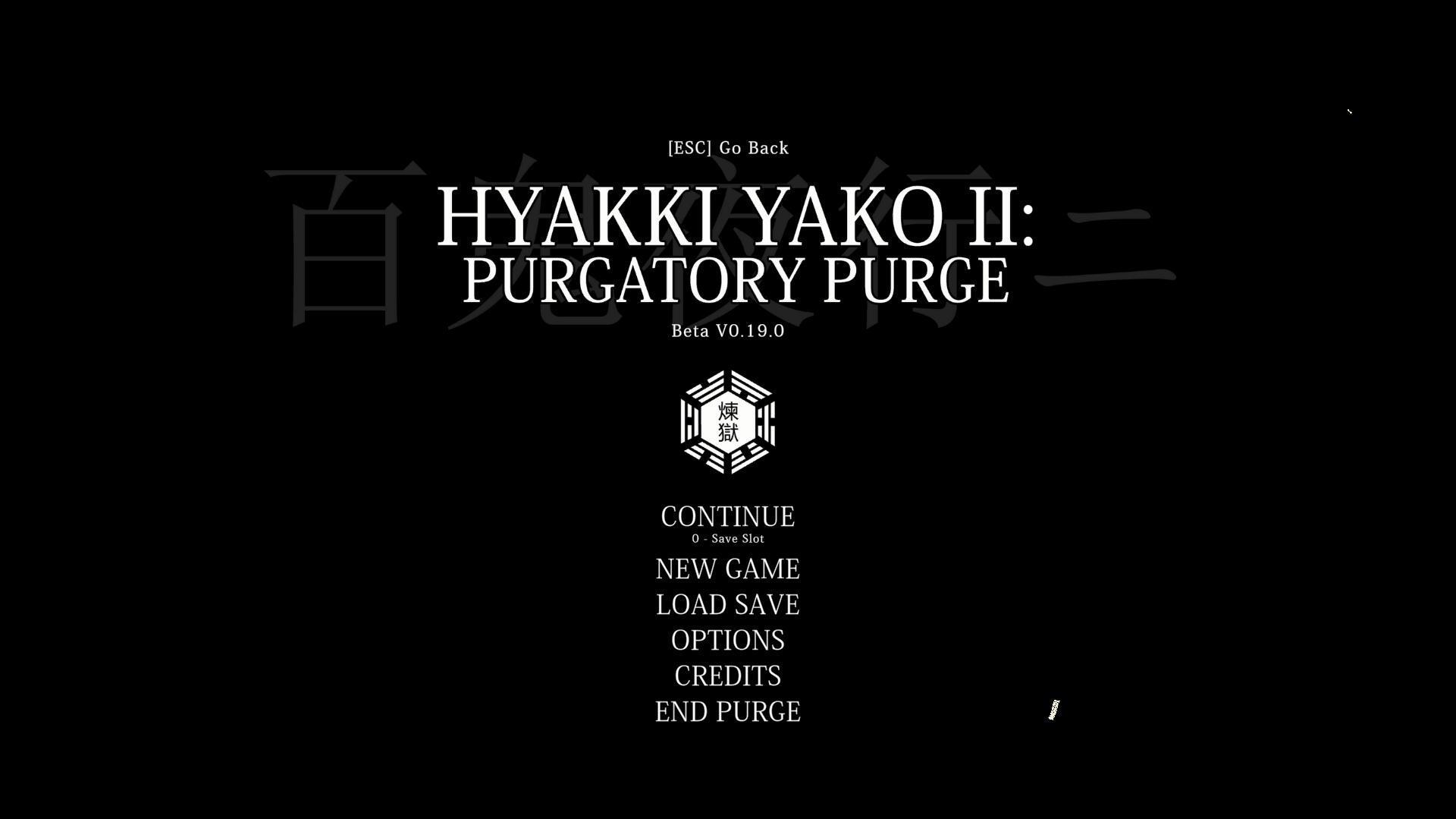 Portada de Hyakki Yako II: Purgatory Purge (BETA)
