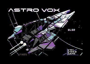 Portada de Astro Vox 1 - 2 ep. - C64 game