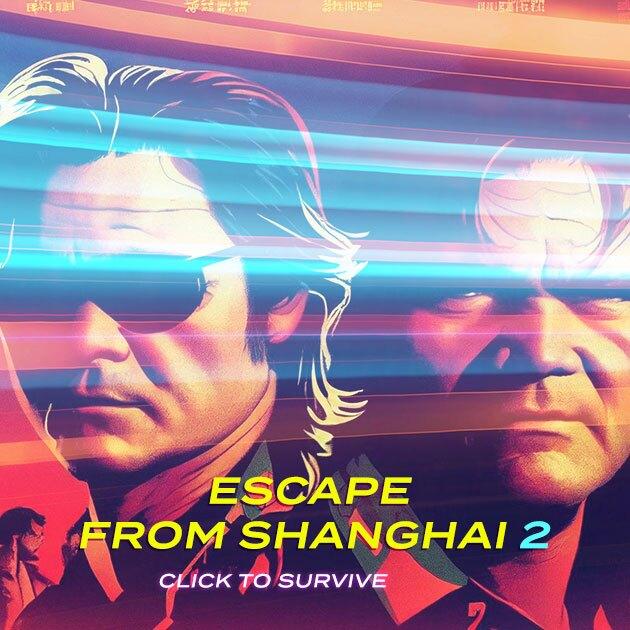 Portada de Escape from Shanghai